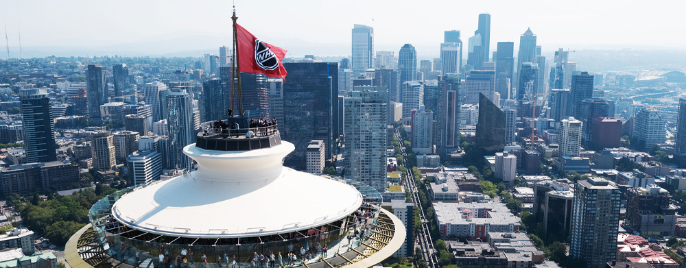 NHL Seattle and Space Needle