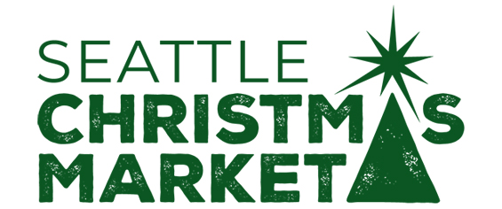 logo reads Seattle Christmas Market